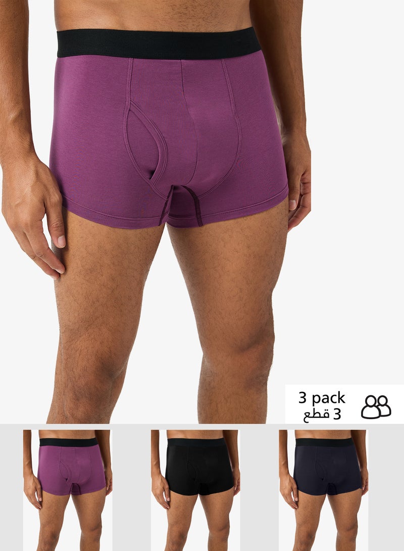 Seventy Five Basics Pack of 3 Boxer Briefs - Image 1